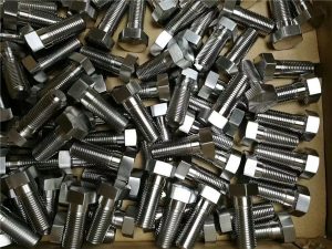 No11-Custom fastener 316 stainless steel DIN931 hex bolt kanthi rega apik