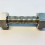 bolts kandang jaran c / w 2 bolongan hex abot